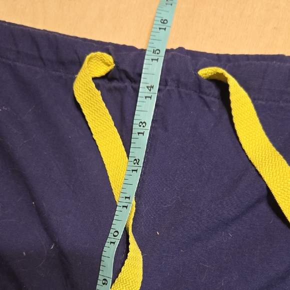 Standard Textile Classic Blue Scrubs Set Unisex Lg Bottoms Sm Tops Drawstring - Picture 3 of 9